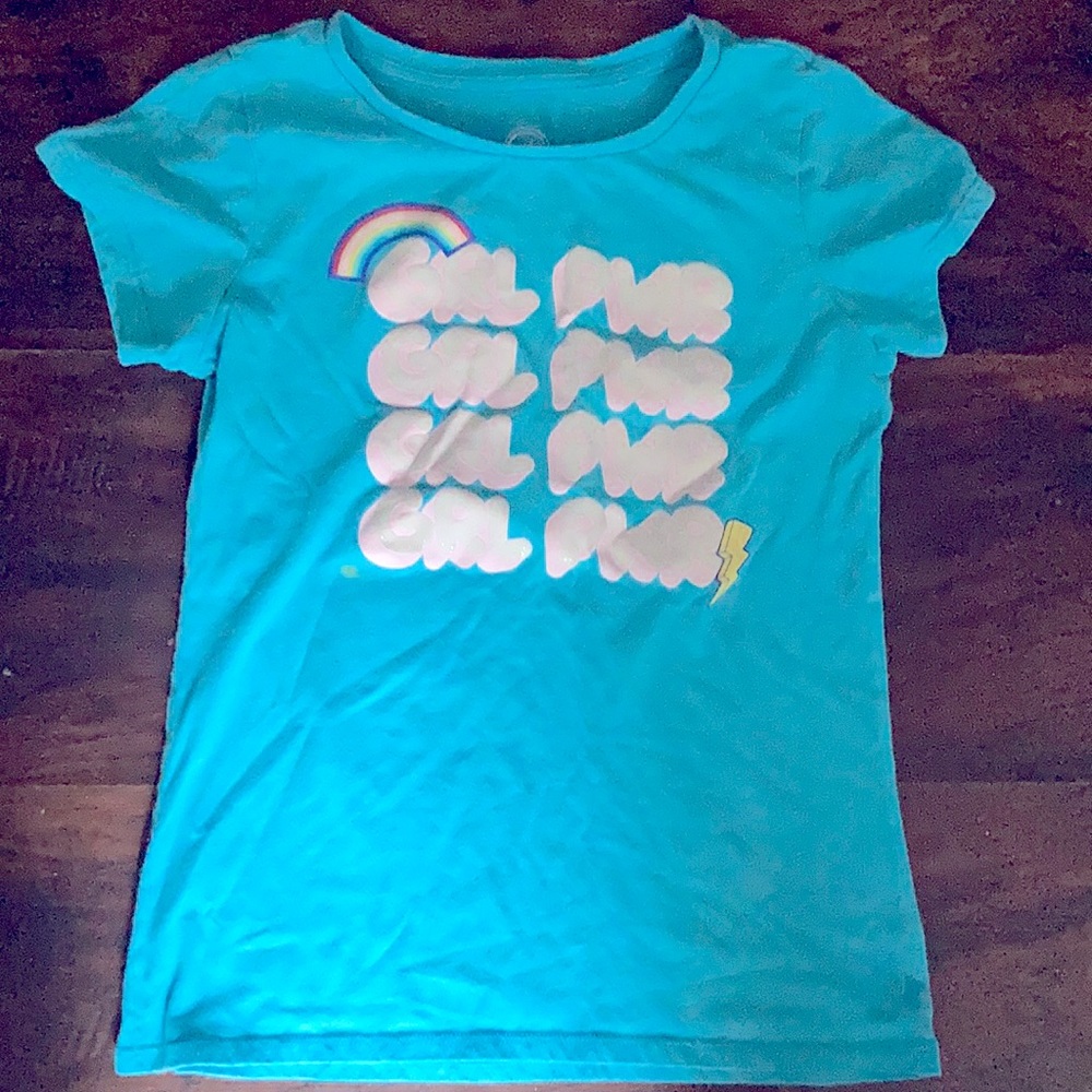 Wonder Nation Girls T-Shirt Girl Power